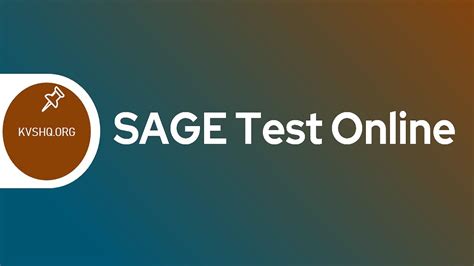 does sage test get harder during test|can you take the sage test online.